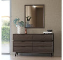 Roger - Mid-century Acacia Mirror