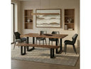 Taylor Modern 79" Live Edge Wood Dining Table