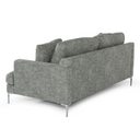 Janina - Modern Dark Grey Fabric Sofa