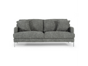 Janina - Modern Dark Grey Fabric Sofa
