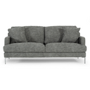 Janina - Modern Dark Grey Fabric Sofa