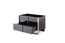 Cartier Modern Black & Rosegold Nightstand
