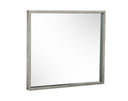 Boston - Modern Faux Concrete Mirror