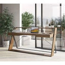 Nolden - Modern Modular Grey Fabric Armless Seat