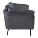 Cody - Modern Dark Grey Fabric Sofa