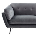 Cody - Modern Dark Grey Fabric Sofa