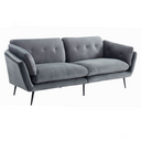 Cody - Modern Dark Grey Fabric Sofa