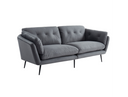 Cody - Modern Dark Grey Fabric Sofa