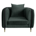 Oswego - Modern Dark Green Jade Accent Chair