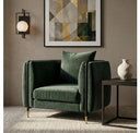 Oswego - Modern Dark Green Jade Sofa