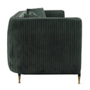Oswego - Modern Dark Green Jade Sofa