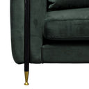 Oswego - Modern Dark Green Jade Sofa