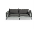 Cambria - Modern LAF Cognac Leather Sectional Sofa