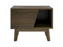 Abelard - Mid-century Walnut Nightstand