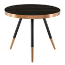 Cayson - Modern Black Ceramic Small Coffee Table