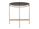 Pyrite Modern Glass End Table