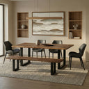 Taylor - X-Large 102" Modern Live Edge Wood Dining Table