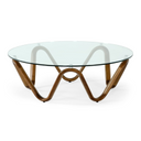 Suki - Modern Camel Fabric Lounge Chair