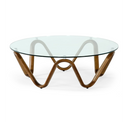 Suki - Modern Taupe Fabric Lounge Chair