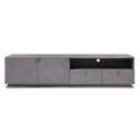 Buckley - Modern Grey Crackle TV Stand