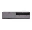 Buckley - Modern Grey Crackle Mirror