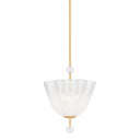 Aged Brass Cambria Heights Lantern 17" by Hudson Valley