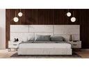 Marbella - Italian Modern White Faux Marble 4-Piece Bedroom Set