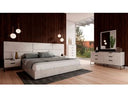 Marbella - Italian Modern Grey Bed Set