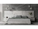 Marbella - Italian Modern Grey Faux Marble 4-Piece Bedroom Set