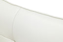 Patrick - Modern White Leather Bed