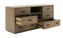 Fantasia - Contemporary Walnut Dresser