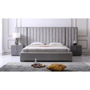 Buckley - Modern Grey Crackle Mirror
