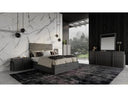 Lucia - Italian Modern Matte Grey / Elm Grey Bedroom Set