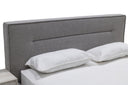 juliana - italian modern grey upholstered bed