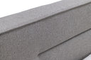 juliana - italian modern grey upholstered bed