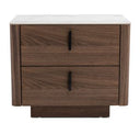 Chelton - Modern Walnut Mirror