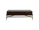 Mitchell - Black Iron Round Coffee Table