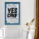 Yes Chef Check | Limited Edition by Oliver Gal, view 3