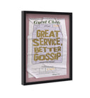 Great Service Check | Limited Edition