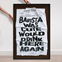 Barista Check | Limited Edition