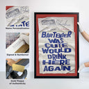 Bartender Check | Limited Edition by Oliver Gal, view 2