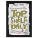 Top Shelf Gold Check | Limited Edition