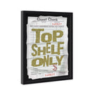 Top Shelf Gold Check | Limited Edition by Oliver Gal, view 2