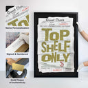 Top Shelf Gold Check | Limited Edition by Oliver Gal, view 5
