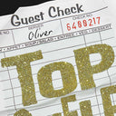 Top Shelf Gold Check | Limited Edition by Oliver Gal, view 6
