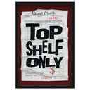 Top Shelf Red Check | Limited Edition