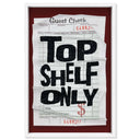 Top Shelf Red Check | Limited Edition