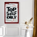 Top Shelf Red Check | Limited Edition by Oliver Gal, view 11