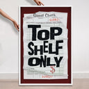 Top Shelf Red Check | Limited Edition by Oliver Gal, view 12