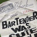Bartender II Check Please | Limited Edition